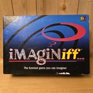 iMAgiNiff Board Game 1998 BGI Party Game Complete w/ Cards & Pieces